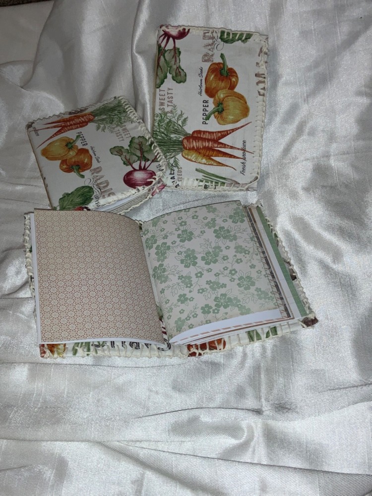Handmade Veggie Journal-Craft Writing Notebook