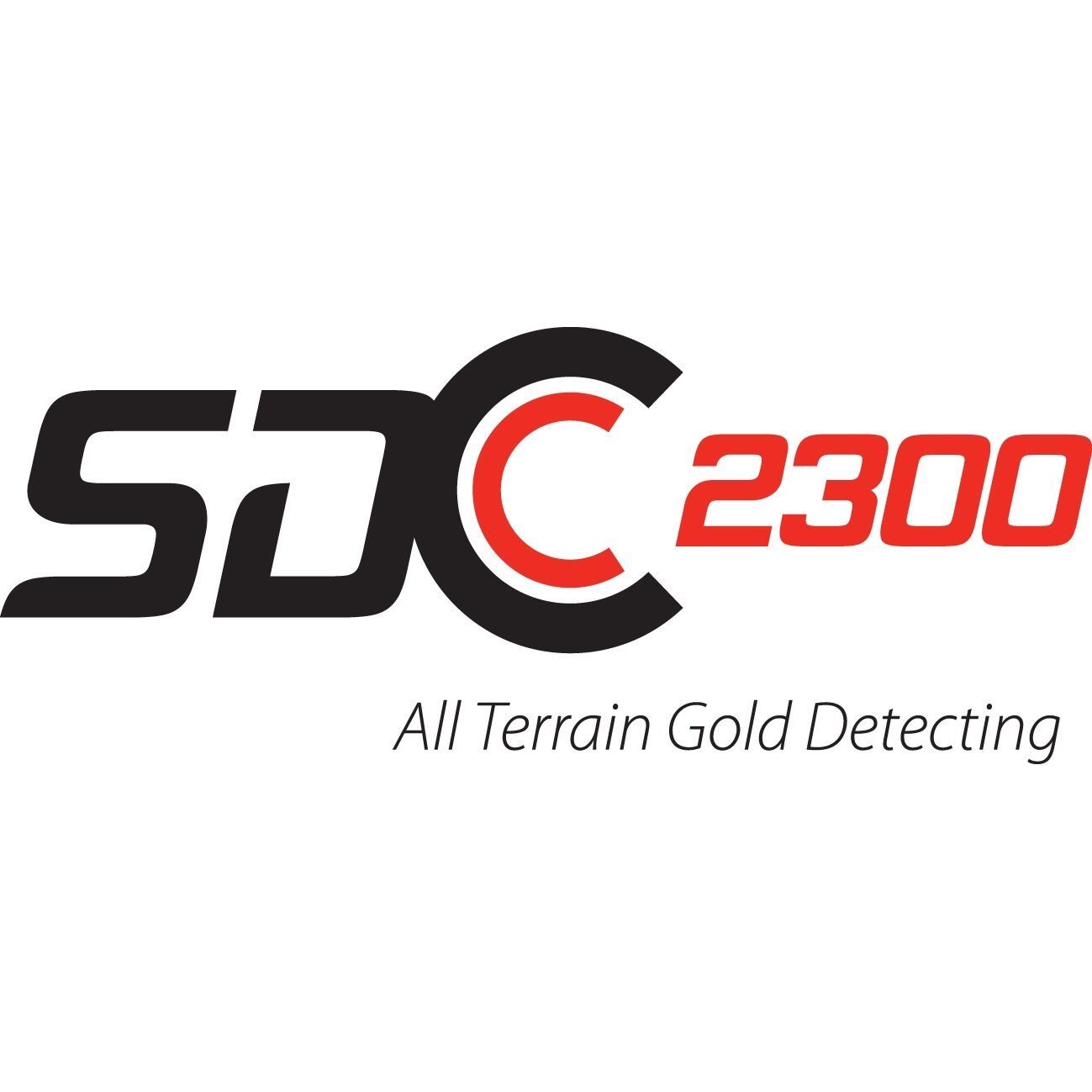 Minelab SDC 2300 All Terrain Gold Metal Detector w/ Pro Find 15 & Carry Bag