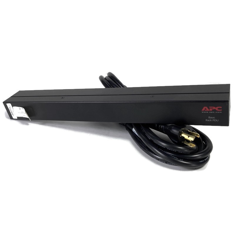 APC AP9565 1U Rack-Mountable Basic Power Distribution PDU 12-Outlets