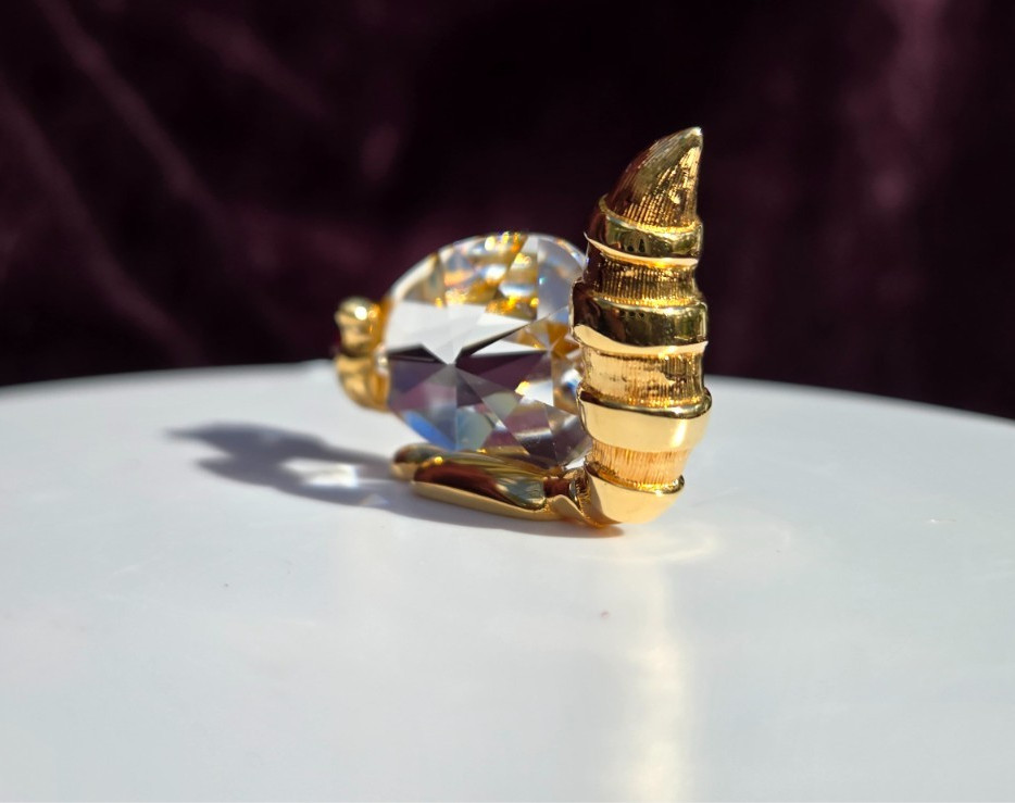 Swarovski Trimlite Small Racoon Figurine
