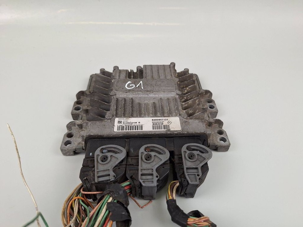 Renault Modus 2005 Engine Control Module 8200847131 BVV525 kW
