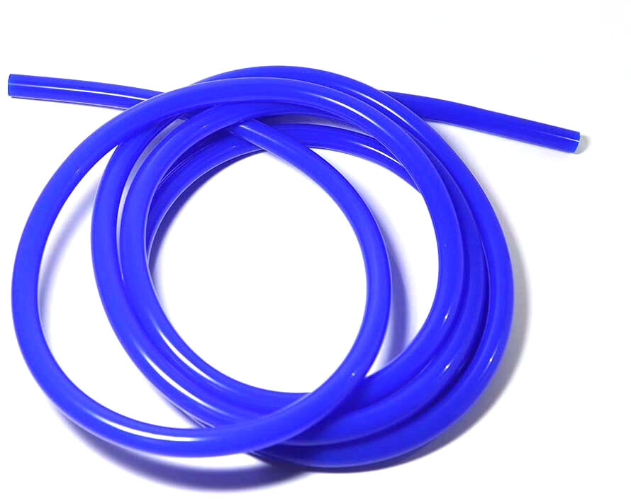 10ft Universal 3MM 1/8" Vacuum Air Silicone Hose Line Tube 3mm Thickness BLUE