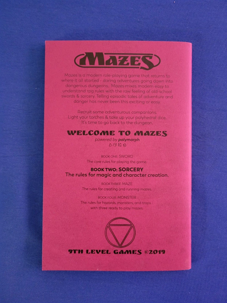Sorcery Mazes Book Two - 9th Level Fantasy RPG