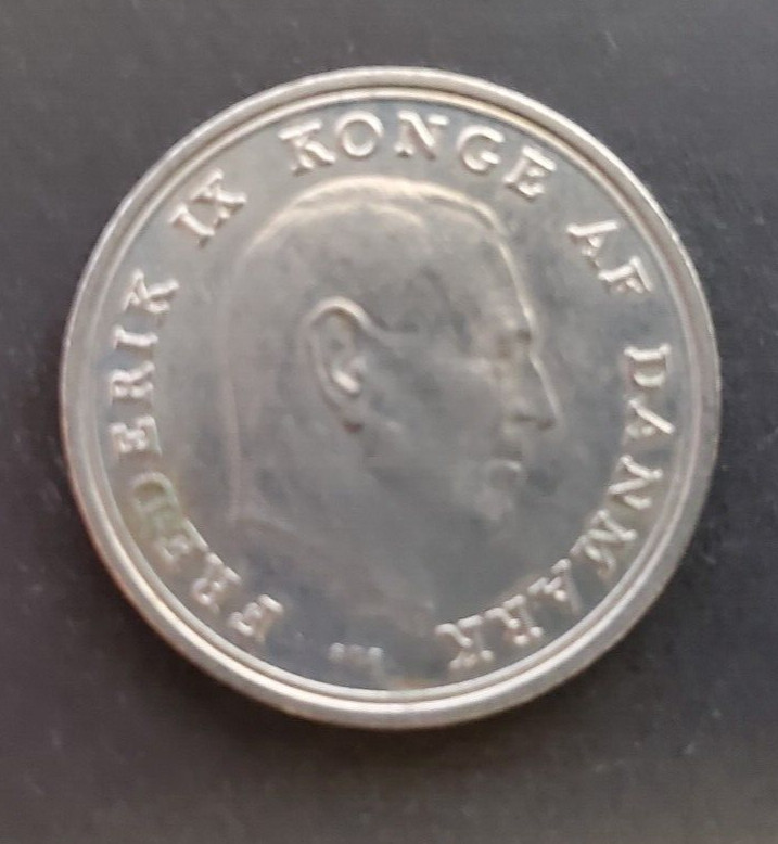 Denmark, 1972 1 Krone coin
