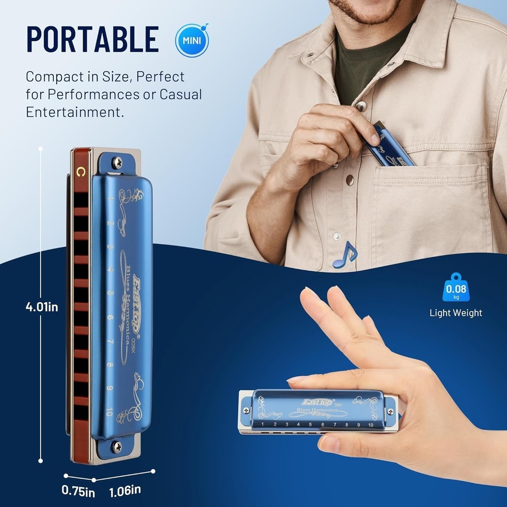Classic Harmonica in C for Professionals - Gift Option