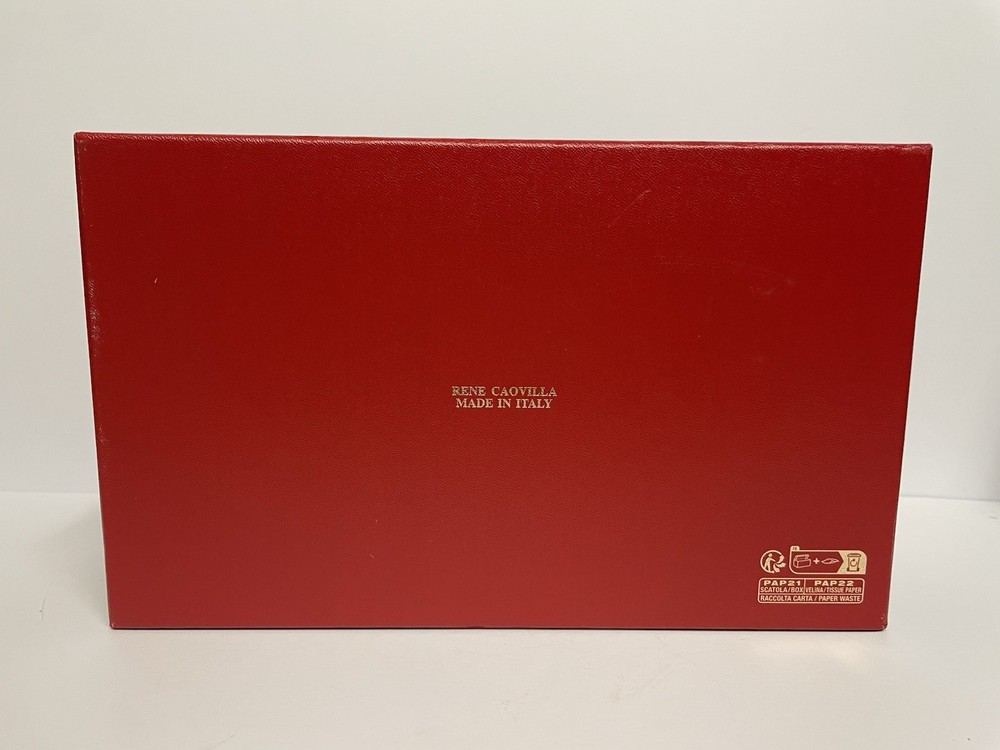 Rene Caovilla Empty Shoe Gift Storage Box