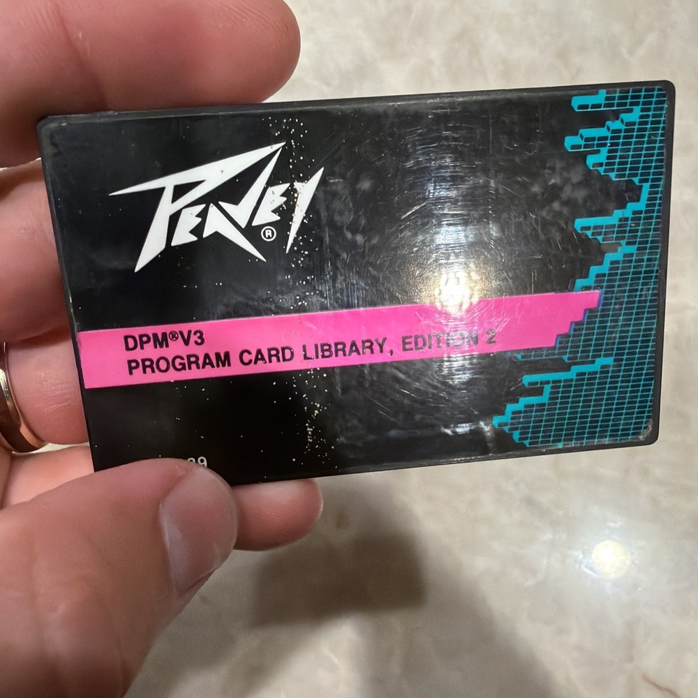 Peavey DPM Version 3 Program Card Library Version 2