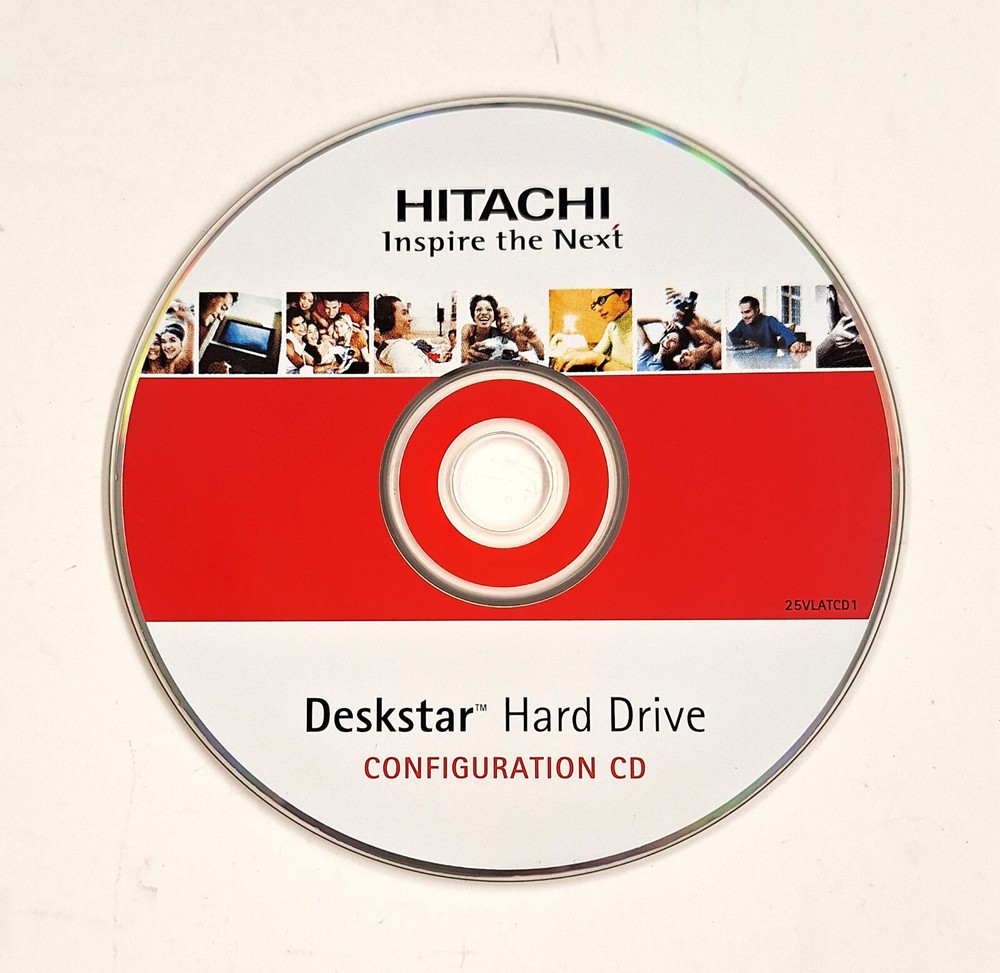 HITACHI Deskstar CONFIGURATION CD