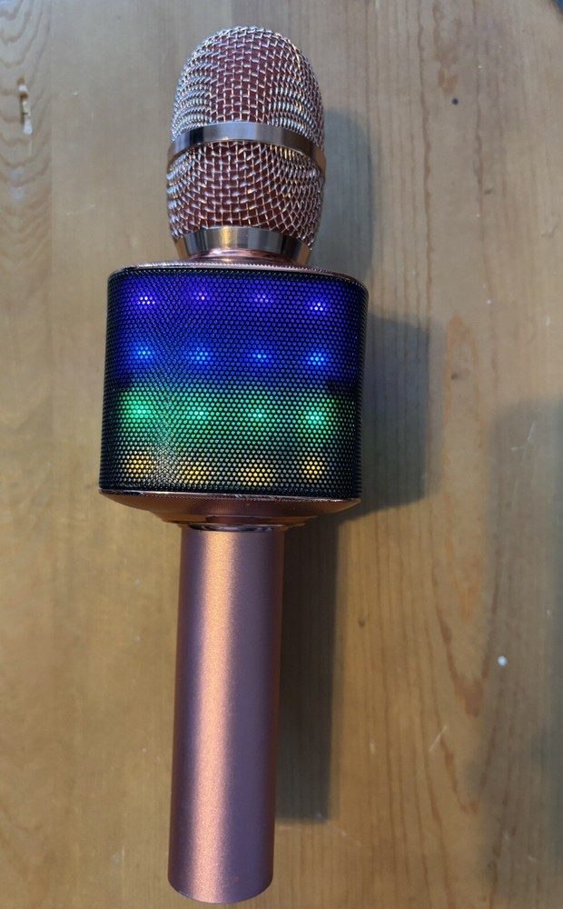Wireless Light Up Karaoke Microphone
