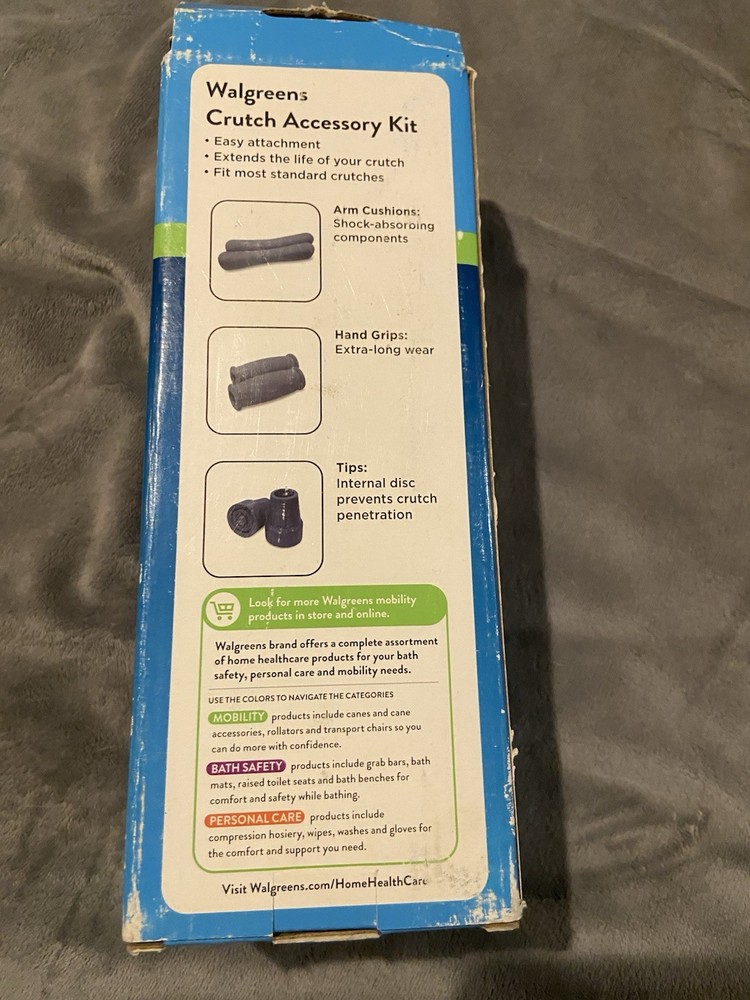 Walgreens Crutch Accessory Kit