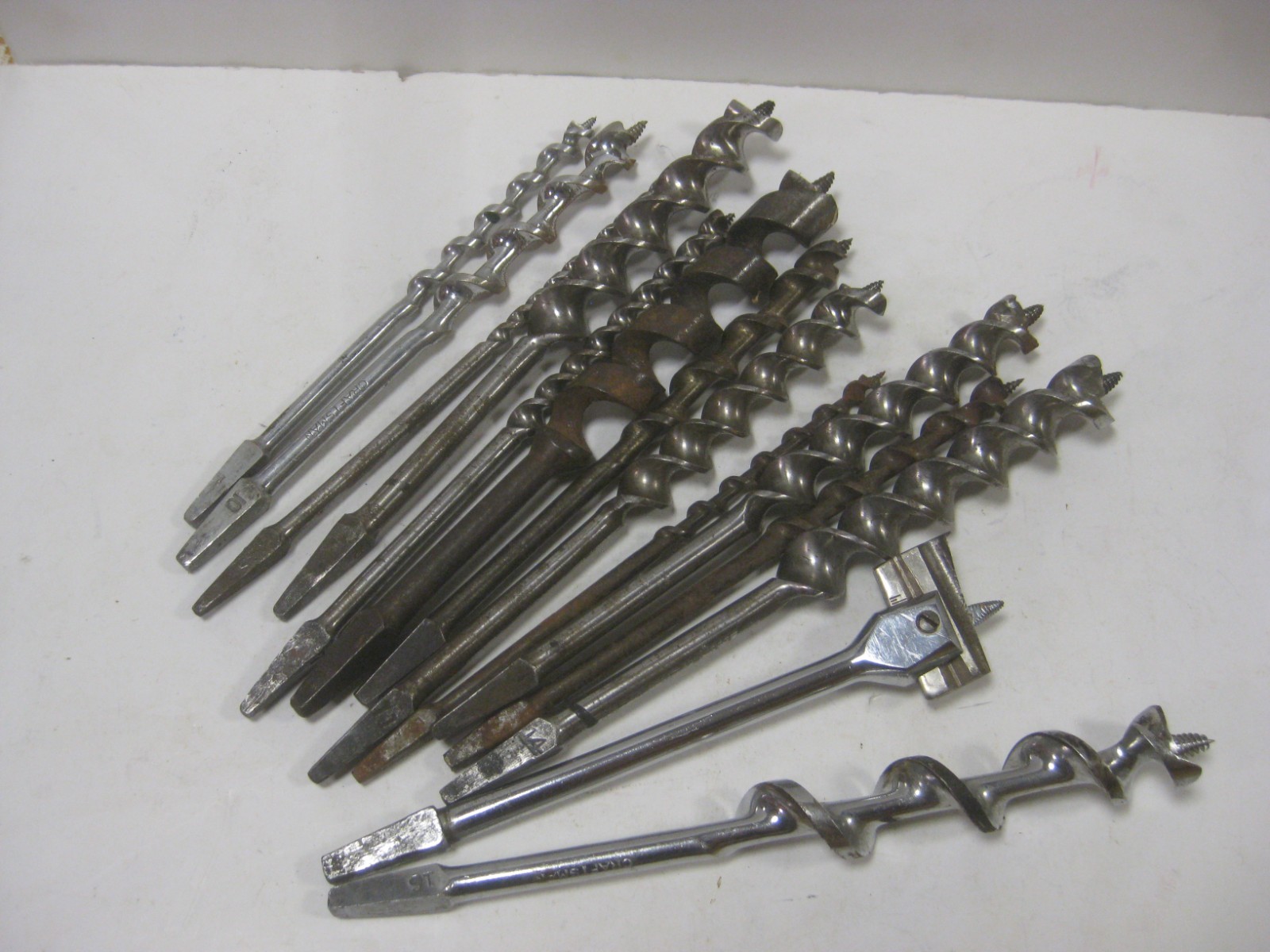 Vintage Yankee North Bros 10” Bit Brace No 2101-10 Hand Drill *Bell System*