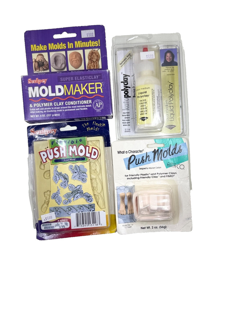 Polymer Clay Starter Kit-Bulk Lot