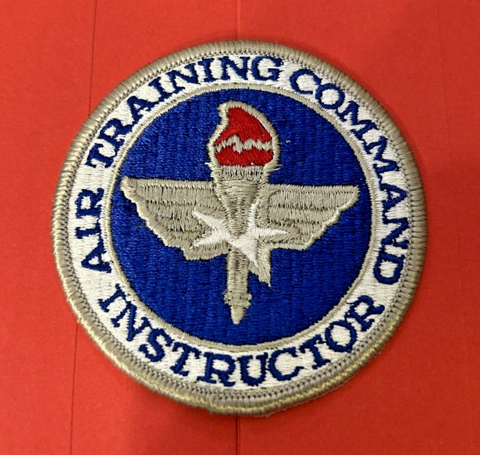 Instructor Air Training Command Jacket Patch USAF-Iron or sew on**