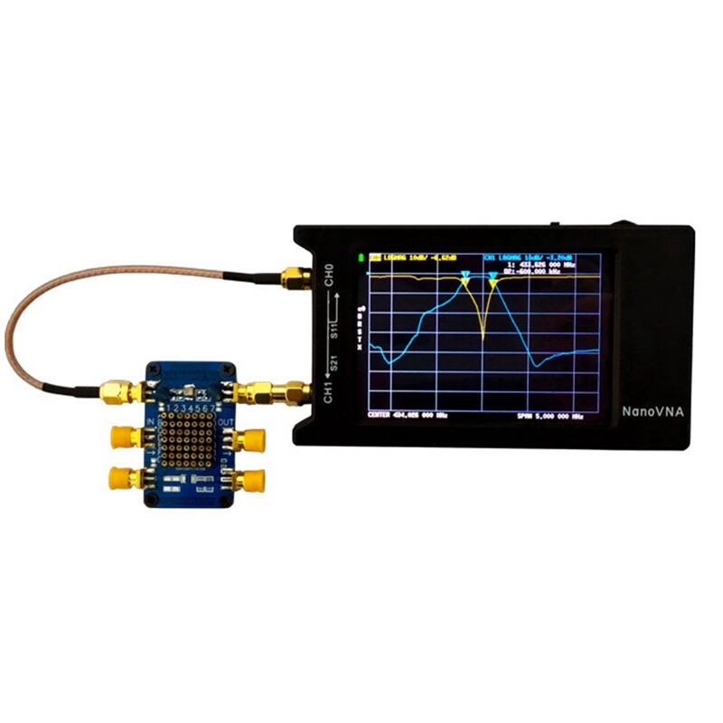 NanoVNA Testboard Demo Board Vector Network Analyzer Testing Board ot16 DIY Kit