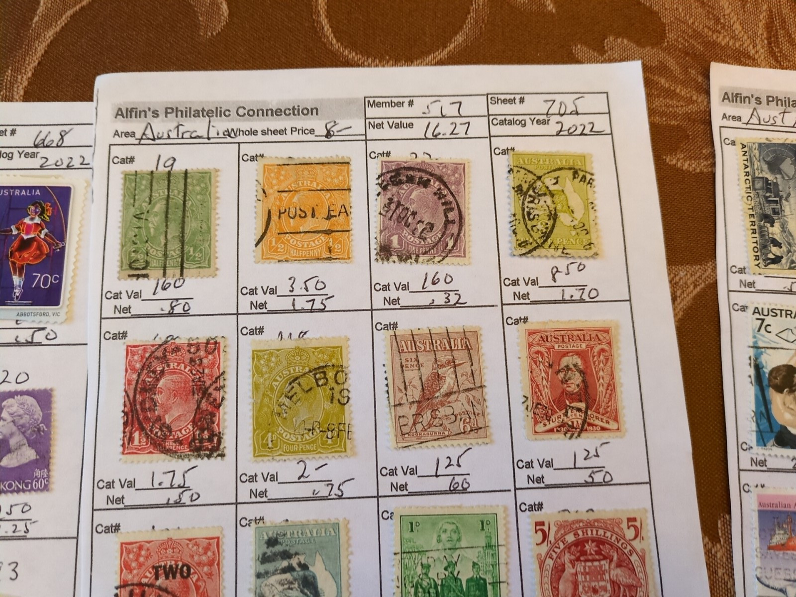 APC W6101 Australia on cicuit sheets over $150 scv all identified