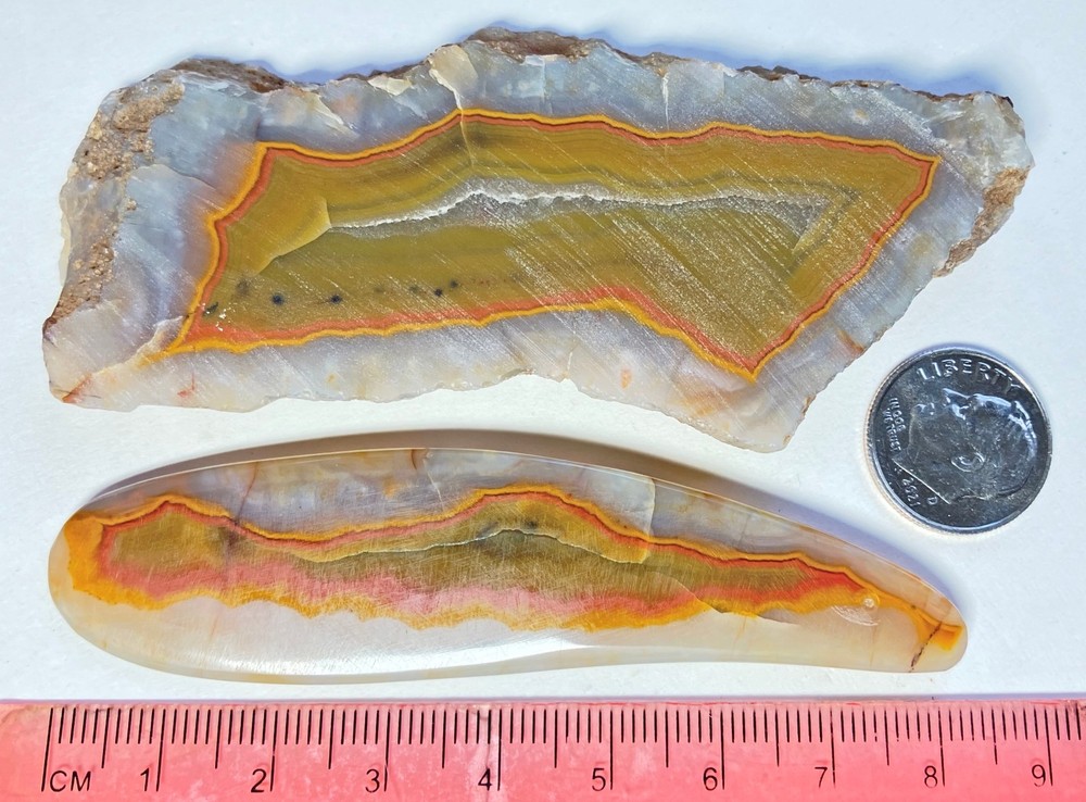 FORTIFICATION AGATE CABBING ROUGH, 1 POUND
