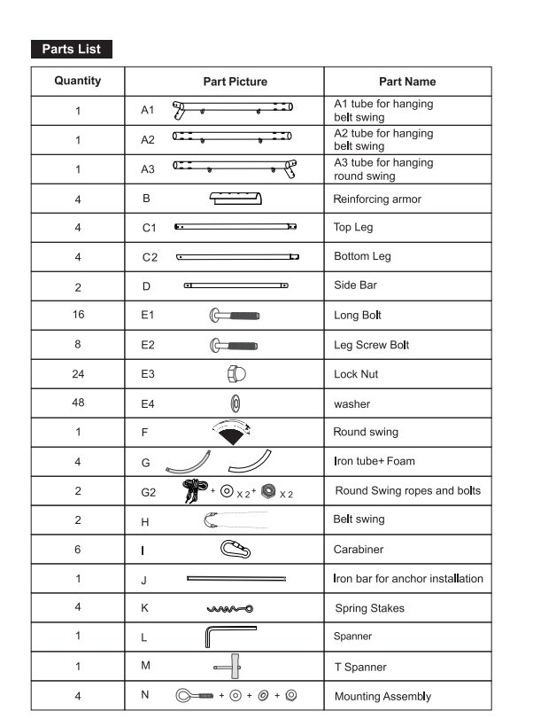 600lb Metal Swing Set with 3 Swing Kids Backyard Swingset Heavy Duty Swing Stand