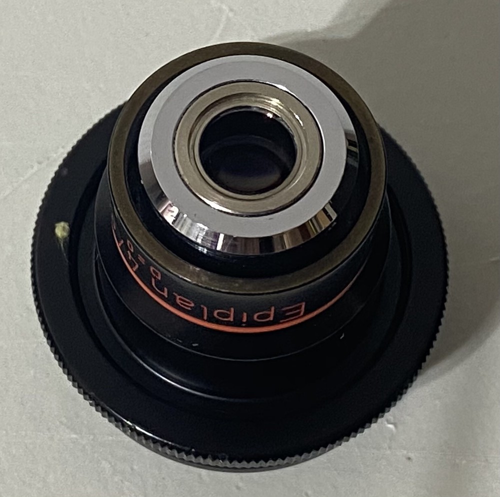 Zeiss Epiplan 4/0.1 Pol Microscope Objective W/ INKO Interference Contrast