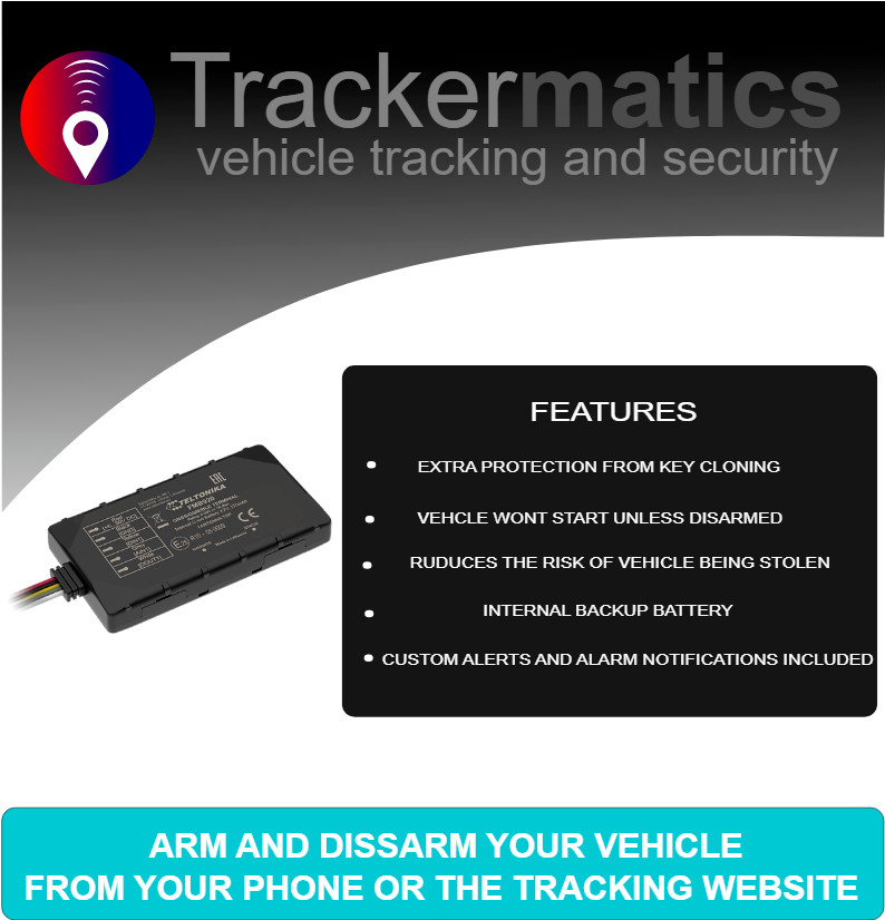 car tracker security remote immobiliser & 12 MONTHS SUBSCRIPTION