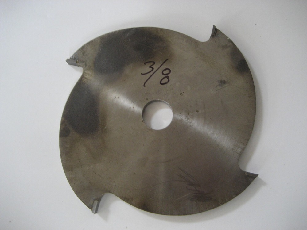 Shaper Cutter 3/8" thickness 1" arbor hole