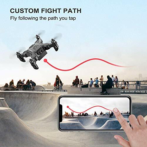4DRC-V2 RC Quadcopter Mini Drone Foldable Wings WIFI FPV With Camera Bundle Kit!