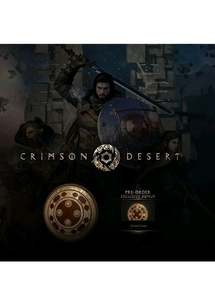 CRIMSON DESERT PRE ORDER DLC CODE ONLY PS5