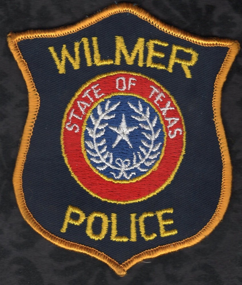 Wilmer Texas Police Shoulder Patch = Obsolete