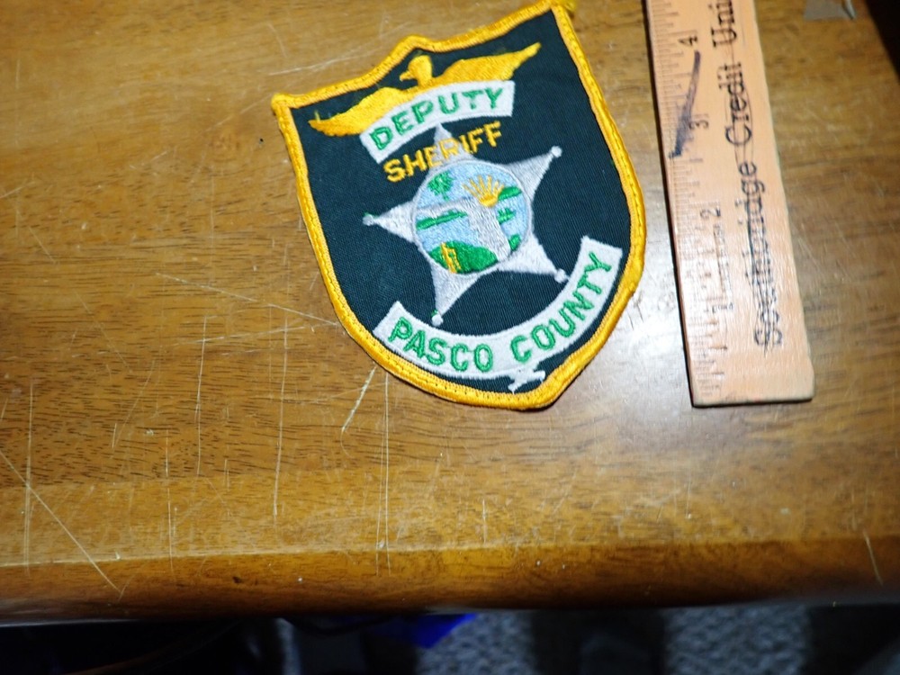 PASCO COUNTY FLORIDA   OBSOLETE VEST PATCH BX 10#4