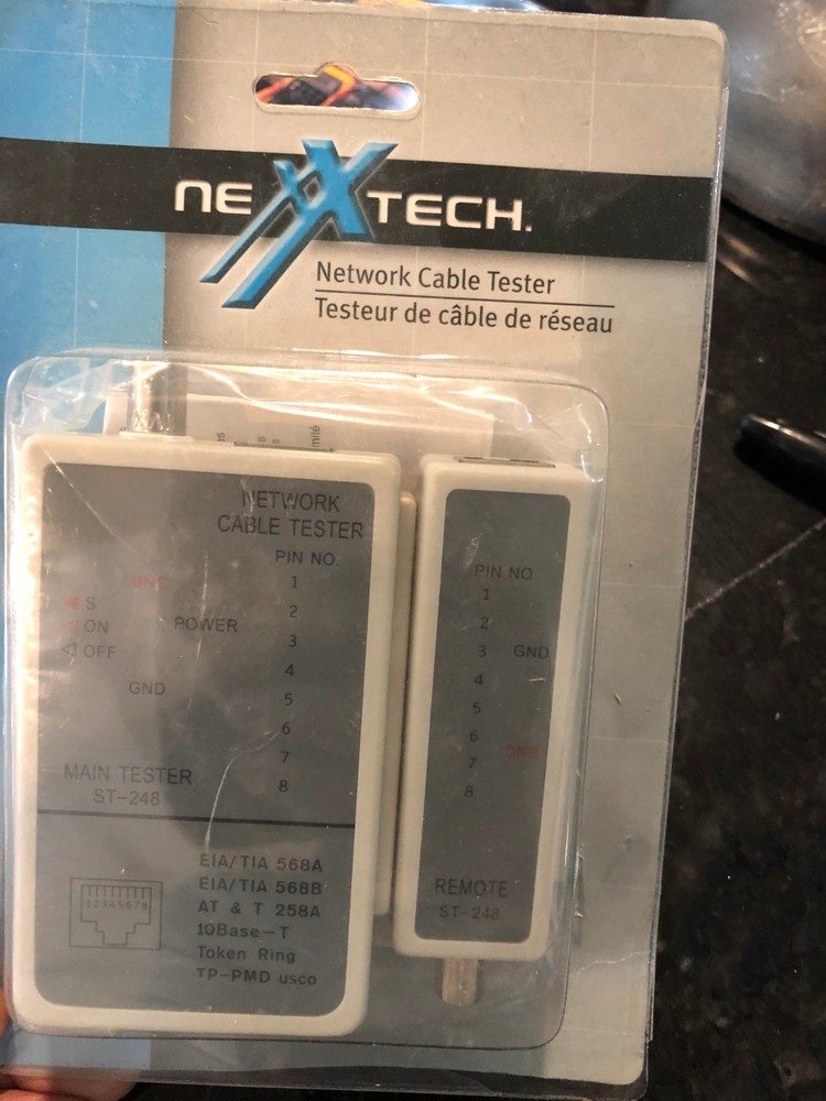 nexxtech network cable tester
