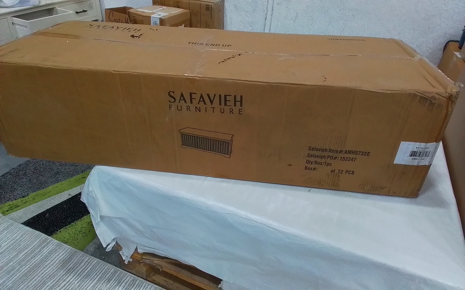 Safavieh LONAN STORAGE BENCH, Reduced Price 2172780453 AMH5733E