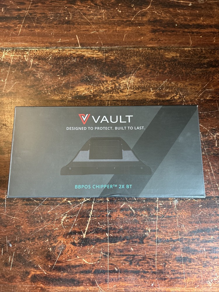 Vault PRO-C2X Black BLK Bracket for BBPOS Chipper 2X Bluetooth Card Reader - New