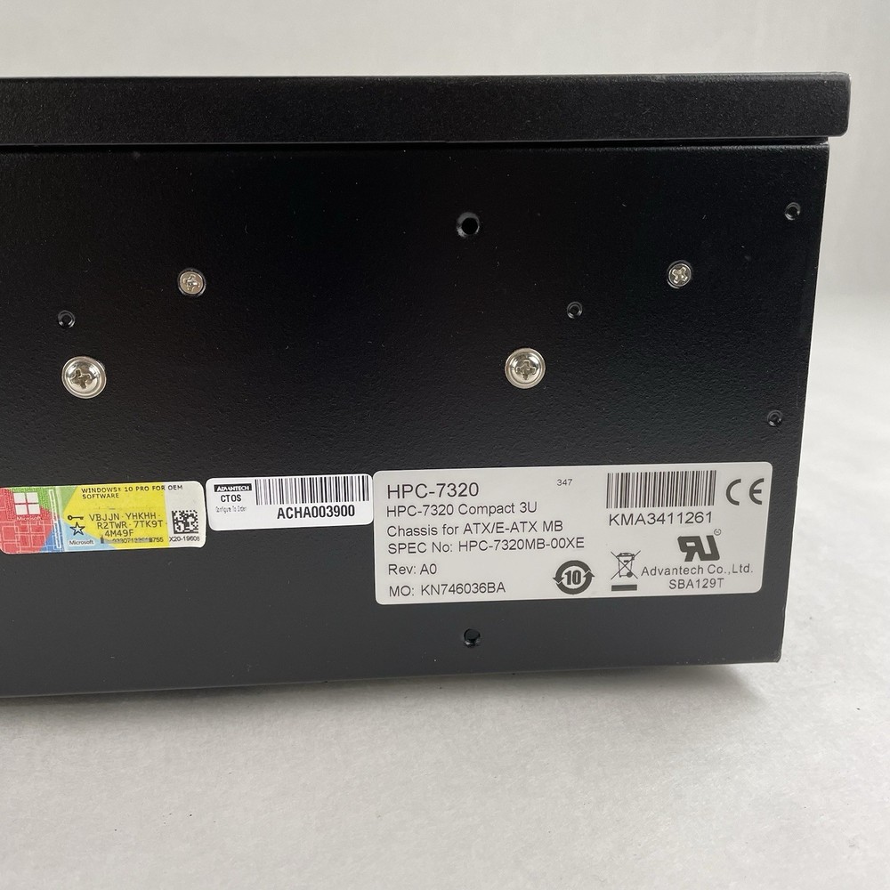 Advantech HPC-7320MB-00XE 3U Rackmount Server Chassis Barebones No PSU No Handle