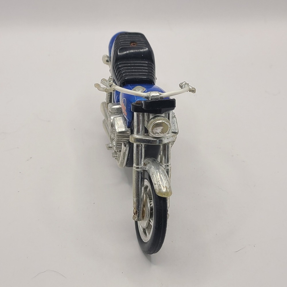 Vintage Matchbox 1981 Harley-Davidson Motorcycle Pull String - Tested & Working