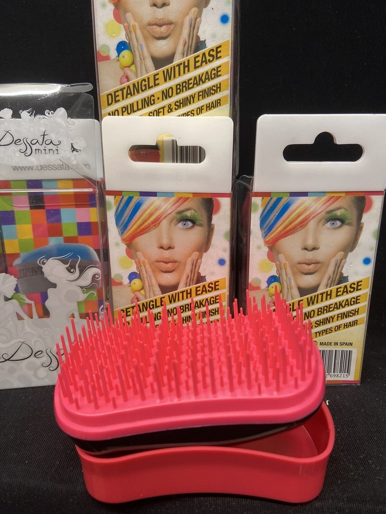 4 dessata mini detangling brush
