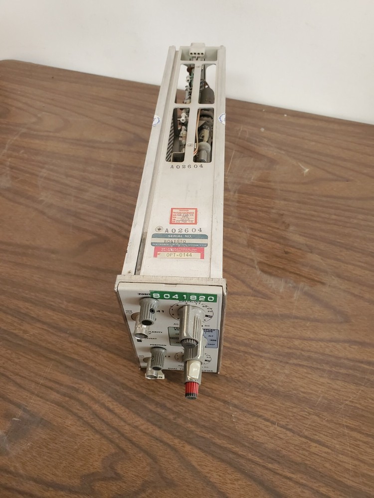 TEKTRONIX 7A18N DUAL TRACE AMPLIFIER PLUG IN (TP576)