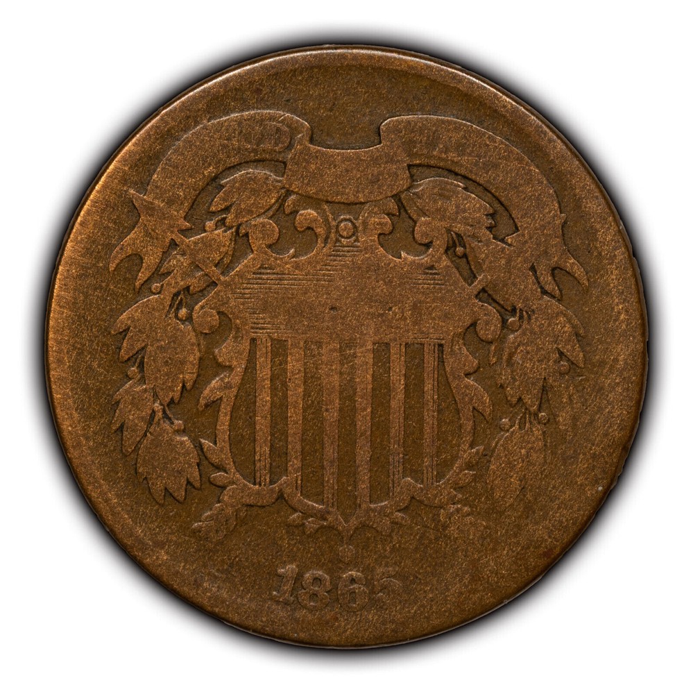 1865 2c Two-Cent Piece - SKU-Y4633