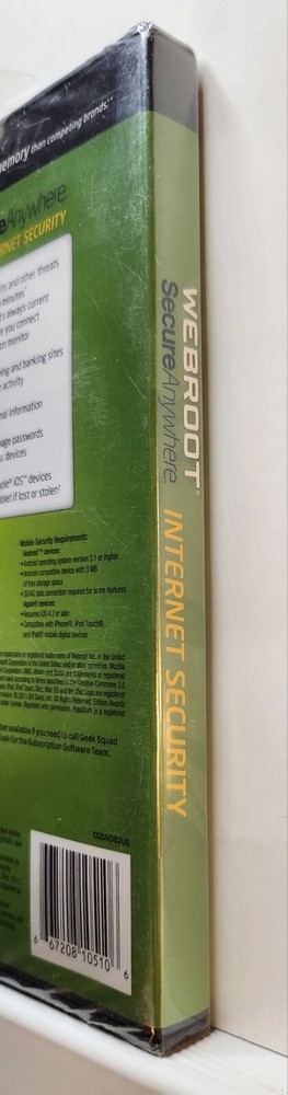 Webroot Software SecureAnywhere Internet Security Plus 2013 PC, Mac (3 Devices)