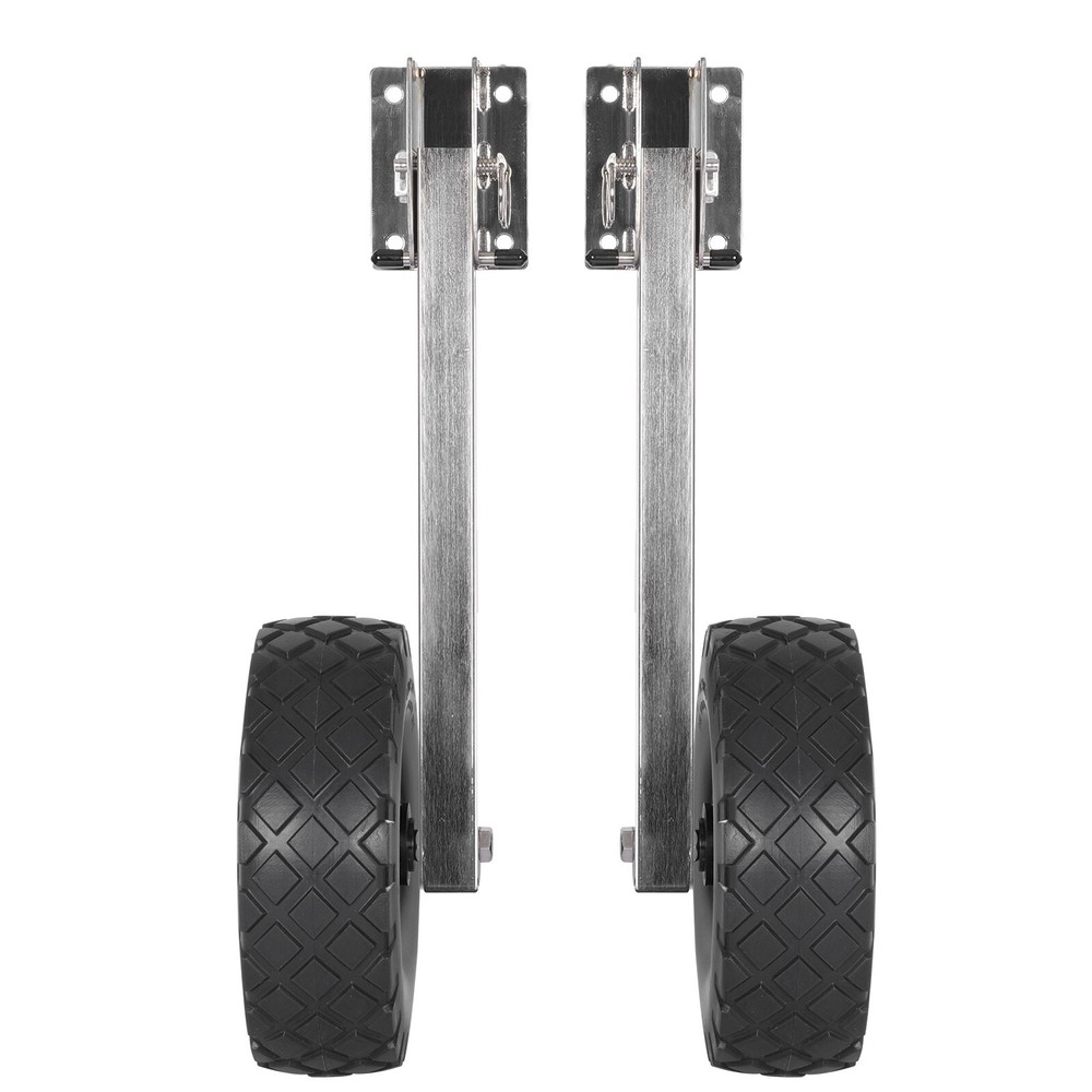 BRIS Inflatable Boat Transom Launching Wheel 10" solid wheels