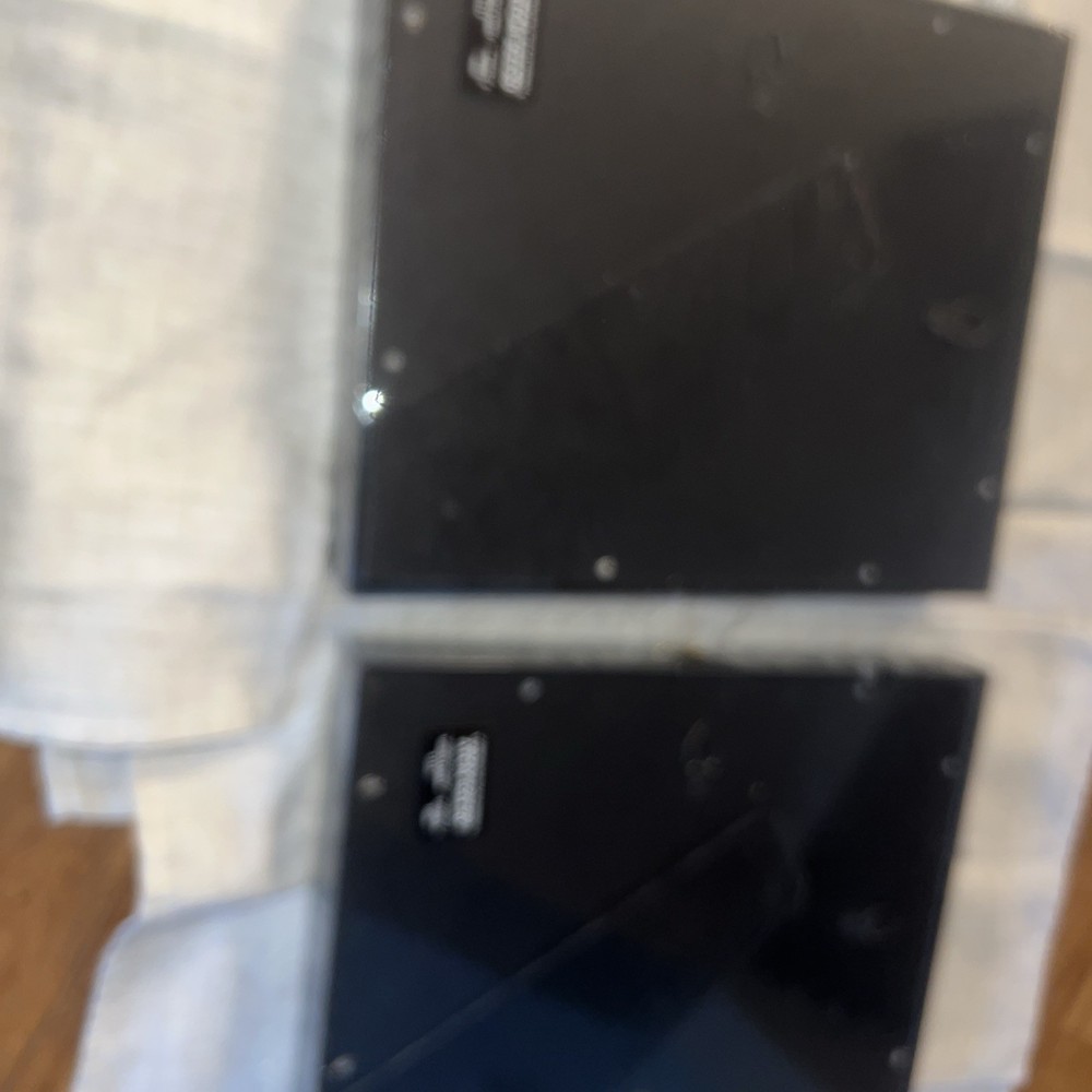 (2) 8” X 10” Display Cases, Solid Wood, Hinged, New