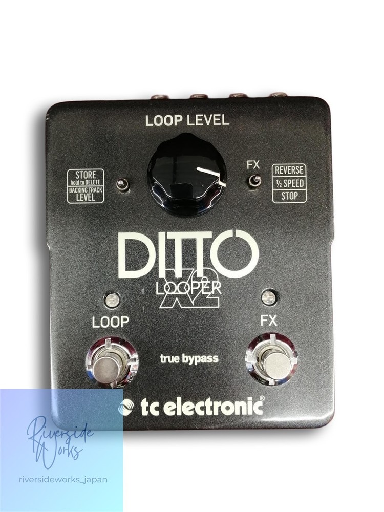 TC ELECTRONIC DITTO X2 LOOPER Guitar Loop Station JP