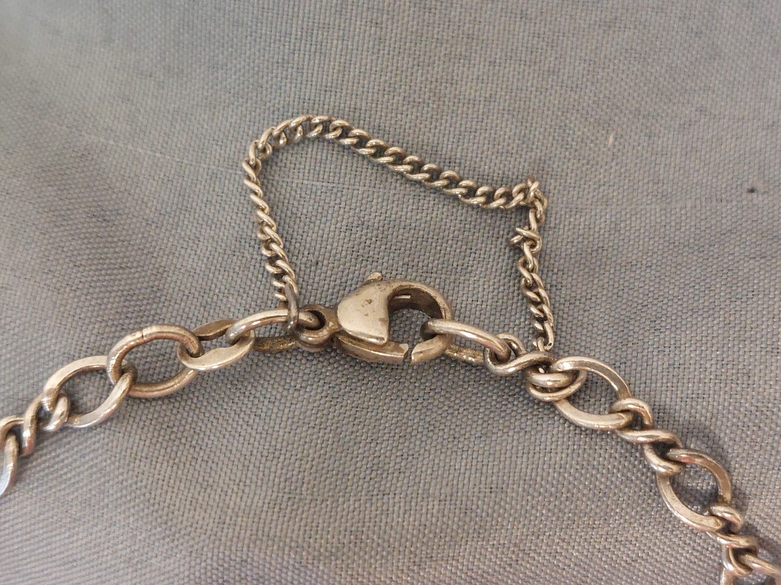 James Avery Sterling Silver Retired Bracelet with 3 Charms