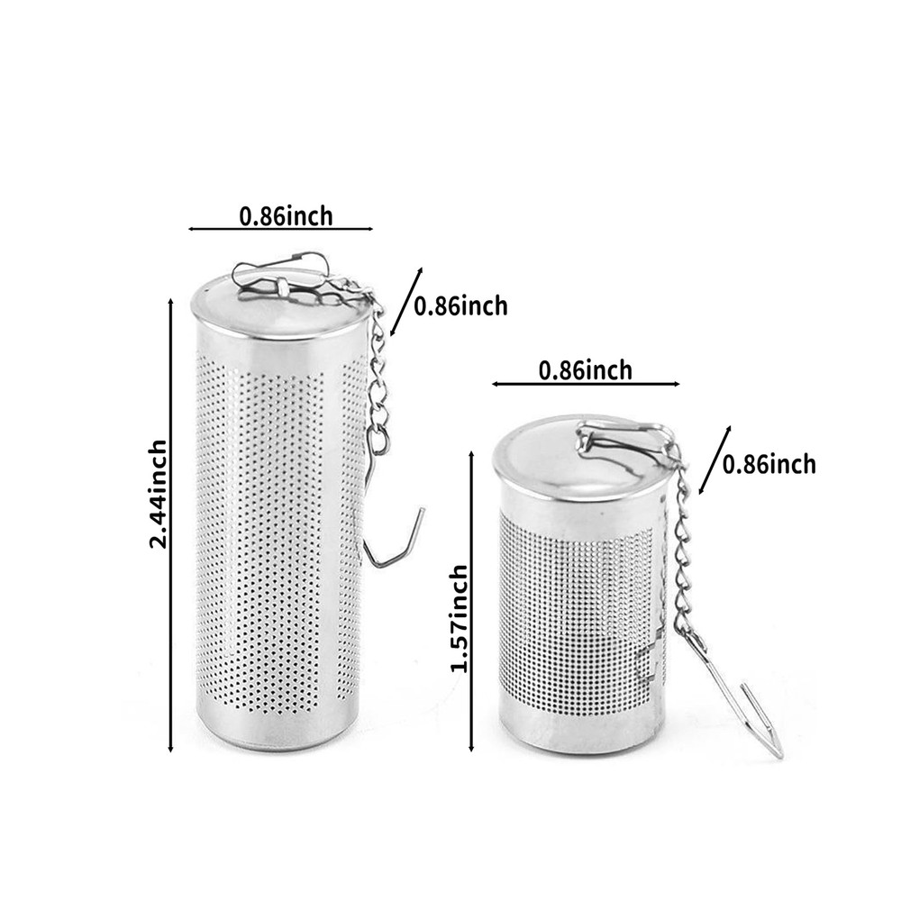 Infuser Tea Strainers for Loose Leaf,2Pcs Steeper Diffusers for Loose Tea Sta...