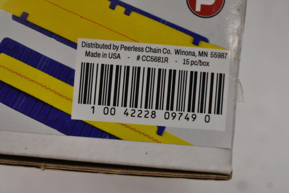 Peerless CargoGuard CC5681R Tie Down Strap Cargo Protector Blue Plastic 15 Piece