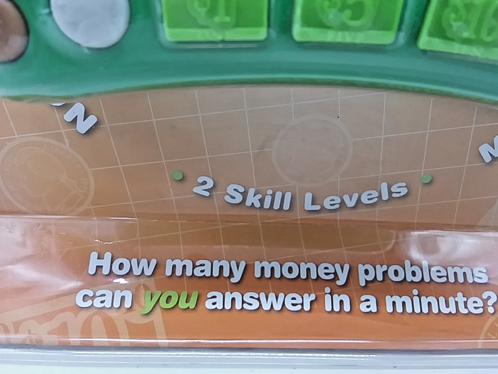 Cash Bash Electronic Money Learning Game, Educational Toy Learning Resources NEW