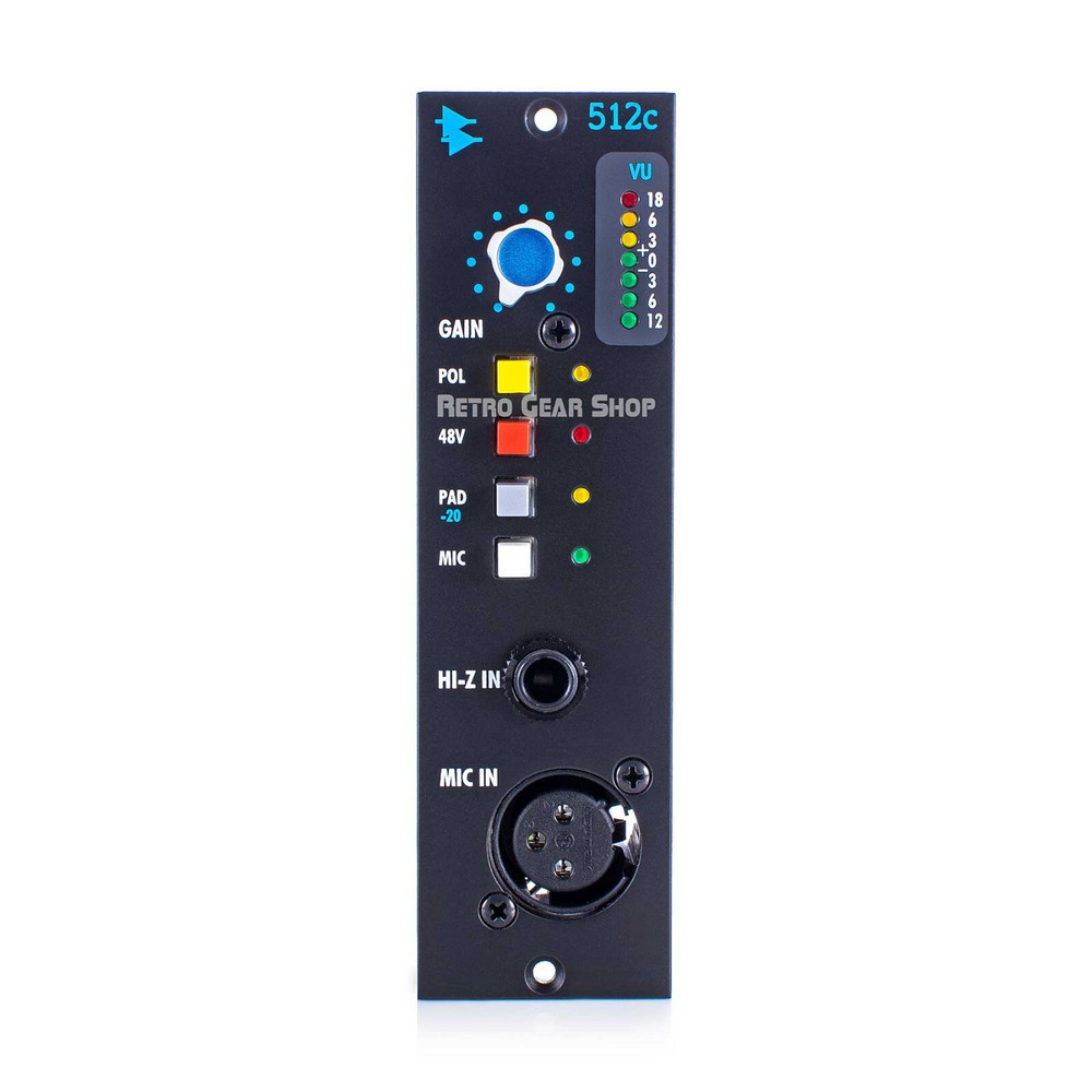 API 512c 500 Series Microphone Line Preamp