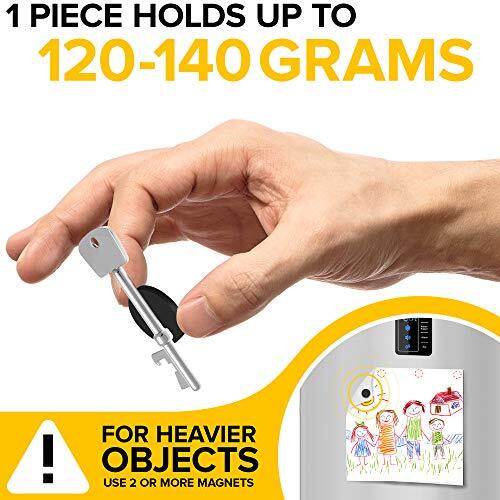 Large Magnets with Adhesive Backing Round and Square Self Assorted Sizes