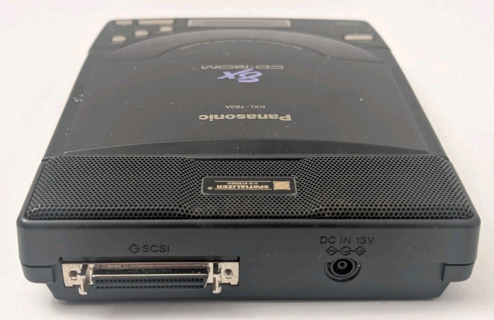 Panasonic KXL-783A Black Spatializer Speaker 8X CD ROM Player Tested Working