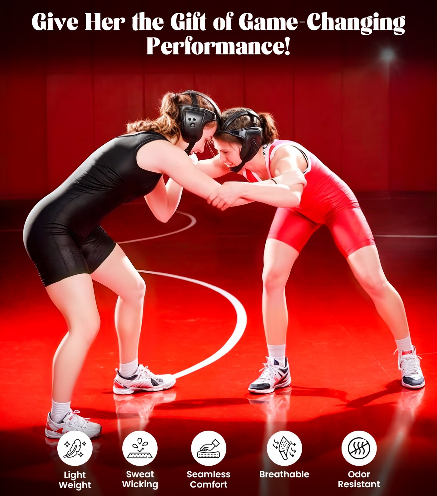 Exxact Sports Sublimated Women? Wrestling Singlet ( Adult )
