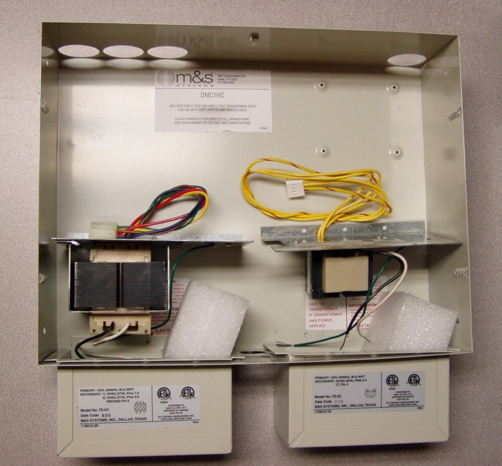DMC1HCKIT M&S Combo Housing DMC1/DMC3-4 Intercom + DMCBT, DMCMP3, DMC1CD