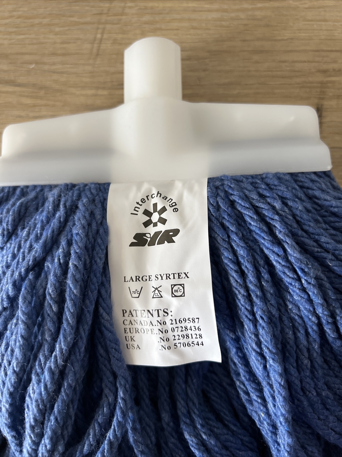 Sam Jamar 3CS-L-BB Mop Head Blue-Large